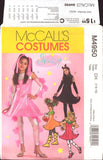 McCall's 4950 Sewing Pattern Girls' Costumes Uncut Factory Folded