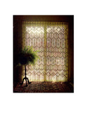 Vintage 70s Queen Anne's Lace Macrame Curtain Pattern Instant Download PDF 2 + 2 pages
