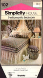 Simplicity 102 The Romantic Bedroom: Seven Easy to Follow Cards with Detailed Instructions, Sewing Pattern