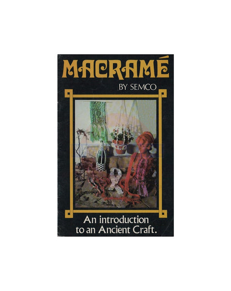 Macramé by Semco - Eight Macrame Pattern Projects Instant Download PDF 16 pages