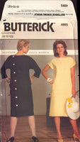 Butterick 4995 Sewing Pattern Dress Size 8-10-12 Uncut Factory Folded