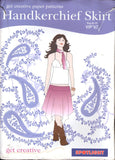 Spotlight Handkerchief Skirt Sewing Pattern Top Skirt Size 8-16 Uncut Factory Folded