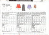 Simplicity 1530 Sewing Pattern Shorts, Pants, Top, Size XS-XL Uncut Factory Folded