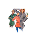 Butterick 6157 Loose Fitting Top with Shaped Hemline and Wide Sleeves, Uncut, Factory Folded Sewing Pattern Size 16-18