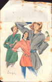 Butterick 6157 Loose Fitting Top with Shaped Hemline and Wide Sleeves, Uncut, Factory Folded Sewing Pattern Size 16-18