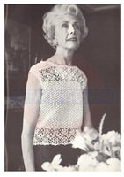 Crochet Blouses Instant Download PDF 44 pages