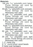 Vintage 70s Macrame Mandrake Duck Pattern Instant Download PDF 4+2 pages