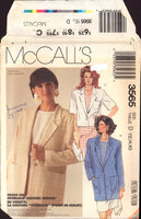 McCall's 3565 Sewing Pattern Jacket Size 12-14-16 Uncut Factory Folded