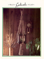 Juliano's Hang It All Book 3 - Vintage 70s - 12 Macrame Patterns Instant Download PDF 22 pages