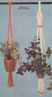 Vintage 70s Macrame Planters With Owl Pattern Instant Download PDF 3 pages