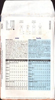 Butterick 5829 Donna Ricco Lined Dress with Empire Waist and A-line Skirt, Uncut, Factory Folded Sewing Pattern Size 6-10
