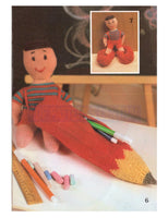 Kaiapoi No.23 Knitted Dolls and Accessories Knitting Patterns Instant Download PDF 15 pages