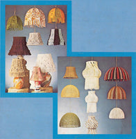 Lamp Shades - Macramé Lightly 1978 - Eight Vintage Macrame Lamp Shade Patterns in 20 Variations Instant Download PDF 23 pages