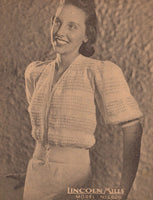 Lincoln Mills Knitting Book No. 930 - Vintage 40s - 8 Knitting Patterns Jackets Instant Download PDF 20 pages