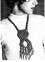 Macrame - The Knotting Craft 1975 - Various Vintage Macrame Patterns Plus Lots Of Extra Instructions Instant Download PDF 48 pages