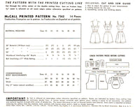 40s Shorts and Cropped Bra Top, Various Sizes (see drop down list), McCall 7262, Vintage Sewing Pattern Reproduction