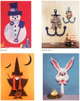 Macramé Celebrations - Vintage 70s Macrame Holiday Patterns Instant Download PDF 40 pages