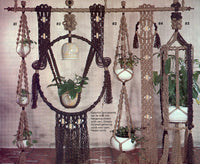 Macramé Fantasia - 10 Vintage Macrame Patterns Instant Download PDF 16 pages