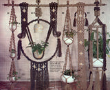 Macramé Fantasia - 10 Vintage Macrame Patterns Instant Download PDF 16 pages