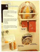 Macrame For Everyday Living 1979 - Fifteen Macrame Pattern Projects Instant Download PDF 16 pages