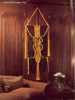 Macramé Gold - 15 Vintage Macrame Patterns Instant Download PDF 32 pages
