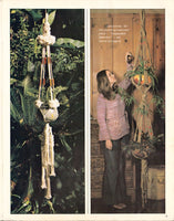 Macramé Plus 1976 - Vintage Macrame Patterns Instant Download PDF 24 pages