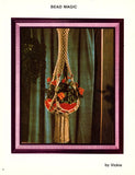 Macrame Portraits Book 1 - Vintage Macrame Patterns Instant Download PDF 24 pages