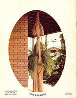 Macrame Portraits Book 1 - Vintage Macrame Patterns Instant Download PDF 24 pages