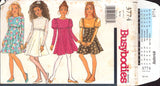 Butterick 3774 Girls' Empire Line Dress with Neckline Variations and Flared Skirt, Uncut, Factory Folded Sewing Pattern Size 12-14