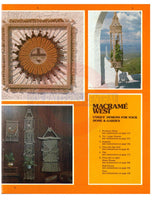 Vintage 70s Macramé West - 12 Unique Designs For Your Home & Garden Instant Download PDF 24 pages