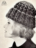 Patons Ladies' and Children's Hats Book No. 703 Vintage 60s Hat Patterns Instant Download PDF 20 pages