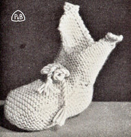 Patons Craft Book No. C.15 - Vintage 50s - 21 Knitting Patterns Baby Bootees Instant Download PDF 20 pages