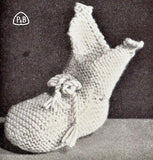 Patons Craft Book No. C.15 - Vintage 50s - 21 Knitting Patterns Baby Bootees Instant Download PDF 20 pages