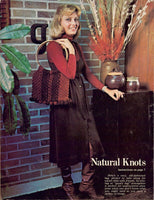 Purse Strings 1976 - Macrame Handbag Patterns Instant Download PDF 24 pages