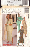 McCall's 2124 Sewing Pattern Dress Jacket Size 18-20-22 Uncut Factory Folded