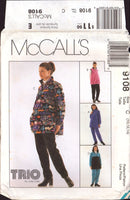 McCall's 9108 Sewing Pattern Vest Top Pants Size 6-8-10 or 10-12-14 Uncut Factory Folded