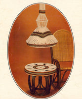 Illuminating Macramé - 15 Vintage Macrame Lamp Shade Patterns Instant Download PDF 20 pages