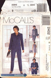McCall's 2402 Sewing Pattern Jacket Top Skirt Pants Size 8-10-12 Uncut Factory Folded
