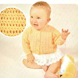 Sirdar 100 Baby Book 20 Knit/Crochet Designs - Birth to 6 months Instant Download PDF 32 pages
