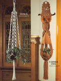 Step One - 18 Macrame Patterns for Plant Hangers and Wall Hangings and a Lamp Instant Download PDF 32 pages
