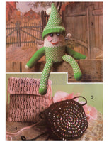 Kaiapoi No.23 Knitted Dolls and Accessories Knitting Patterns Instant Download PDF 15 pages