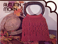 Knot Craft Publishing - "For Every PURSE there is a Season" 1978 - Eight Vintage Macrame Purse Patterns Instant Download PDF 24 pages