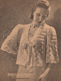 Lincoln Mills Knitting Book No. 930 - Vintage 40s - 8 Knitting Patterns Jackets Instant Download PDF 20 pages
