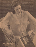 Lincoln Mills Knitting Book No. 930 - Vintage 40s - 8 Knitting Patterns Jackets Instant Download PDF 20 pages