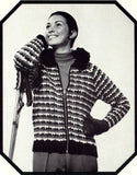 Patons 946 Winter Scene-stealers - 70s Knitting Patterns for Jumpers, Ponchos, Jackets etc. for Women Instant Download PDF 20 pages