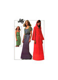 Simplicity 8269 Sundress in Two Lengths and Tie Front Jacket with Hood or Short Sleeves, Uncut, Factory Folded Sewing Pattern Size 10