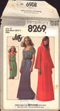 Simplicity 8269 Sundress in Two Lengths and Tie Front Jacket with Hood or Short Sleeves, Uncut, Factory Folded Sewing Pattern Size 10