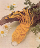 Macrame for Ages 8 and Up 1976 - Six Vintage Macrame Patterns For Children Instant Download PDF 20 pages