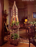 Macramé Gold - 15 Vintage Macrame Patterns Instant Download PDF 32 pages