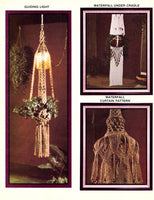 Macrame Portraits Book 1 - Vintage Macrame Patterns Instant Download PDF 24 pages